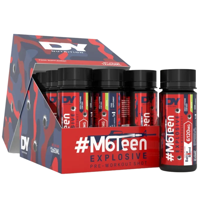 M6Teen Pre-Workout Shots - 60ml - Bilde 2
